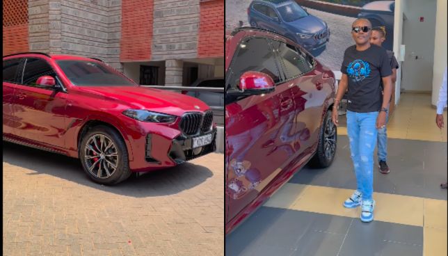 Radio Host Maina Kageni buys a brand new BMW X6 M-sport