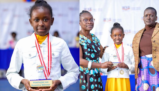 Kibera pupil reads 1178 books in three months to win prestigious award