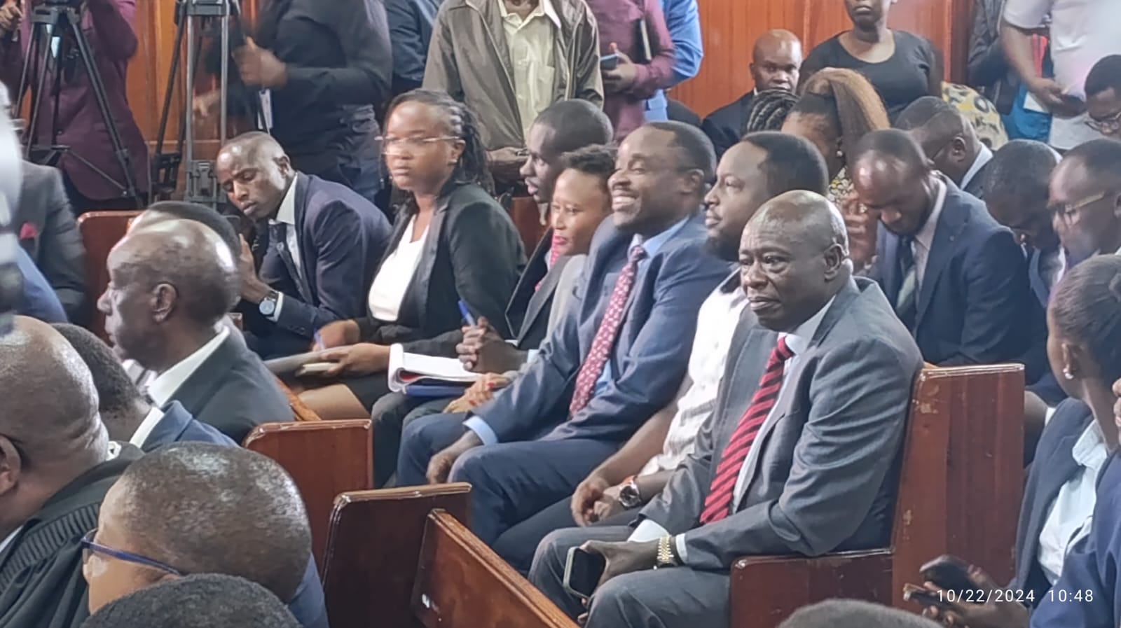 Gachagua ignores DCI invitation, attends court