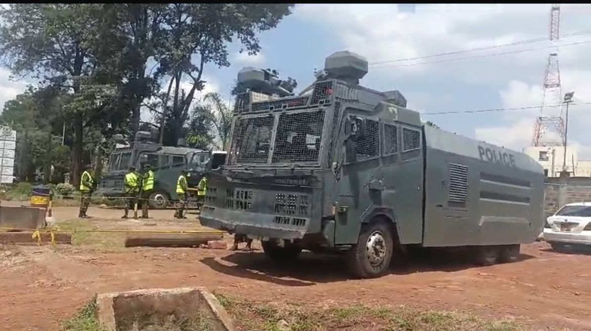 Tight security at DCI ahead of Gachagua appearance