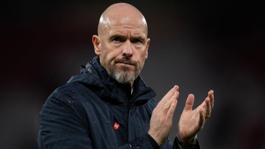 Manchester United's manager Erik ten Hag