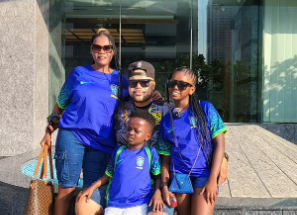 How Betty Bayo's daughter helped her stepdad get in shape