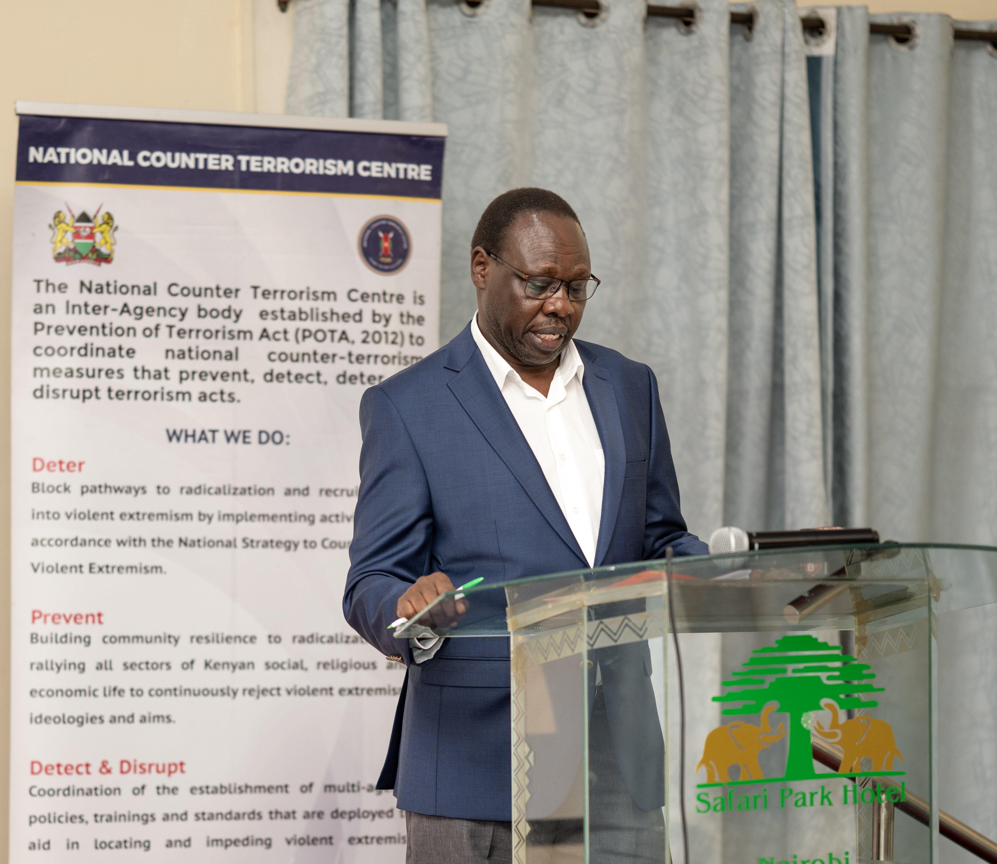 Team finalises on National Counter Terrorism Strategy amid optimism