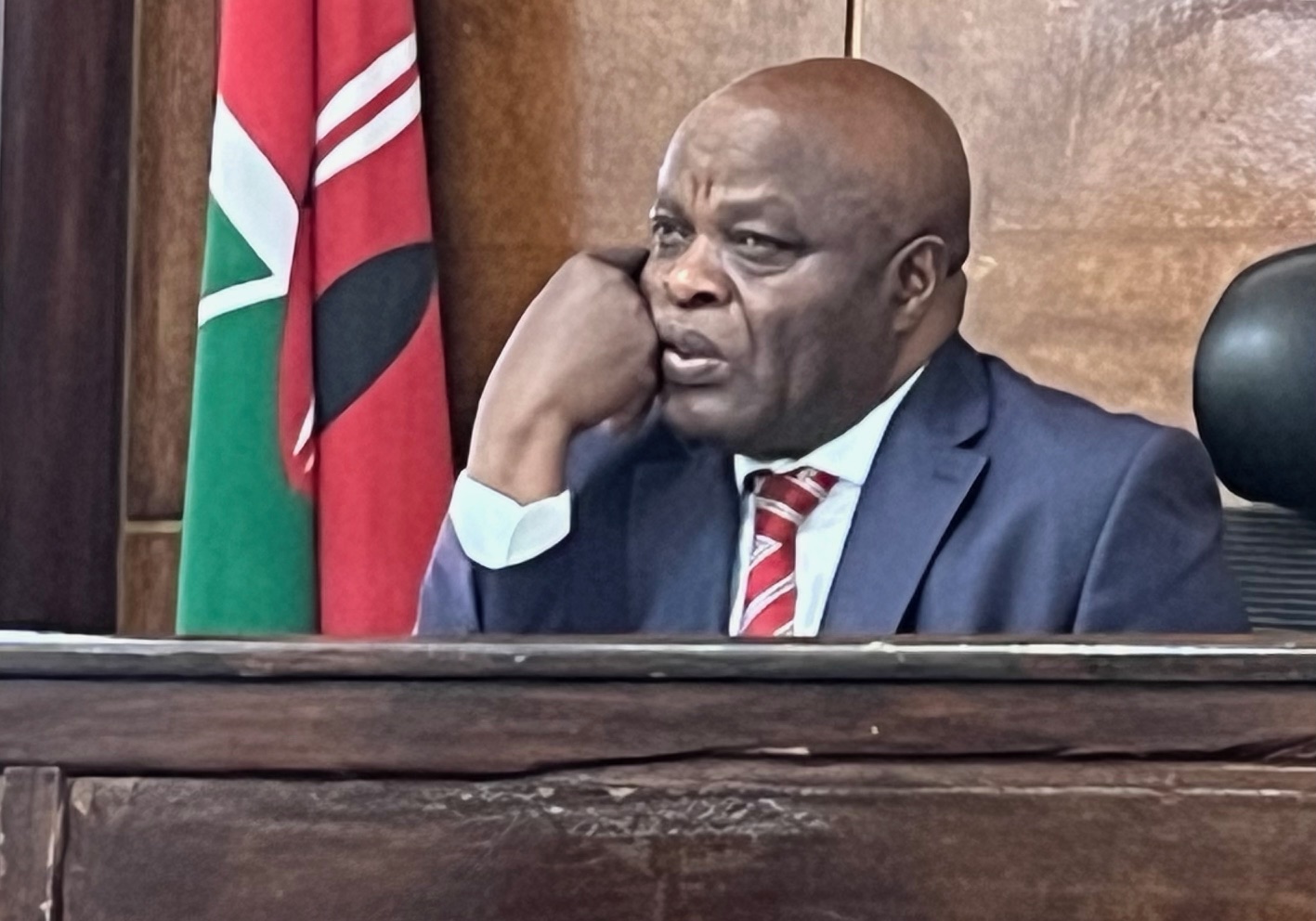 High Court Judge Reuben Nyakundi angrily blasts lawyers in Eldoret for absentism during court cases