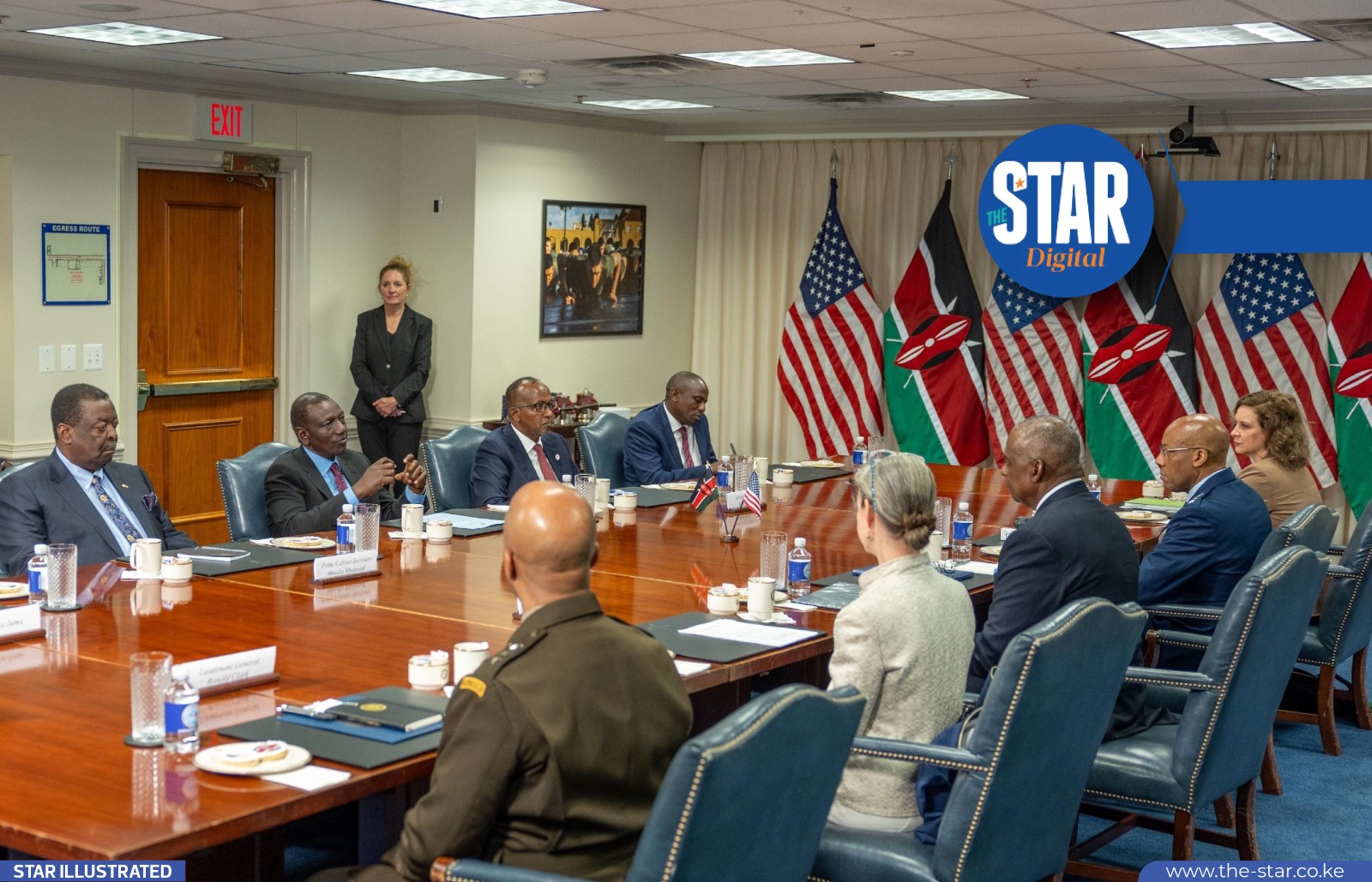 Top spy chiefs who have recently visited Kenya