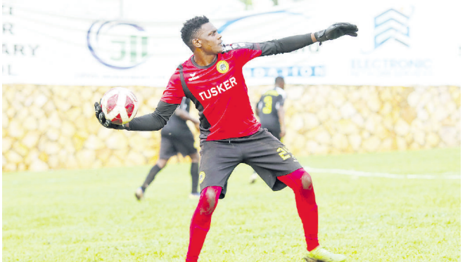 Tusker FC’s reserve keeper Edwin Simiyu (PHOTO: TUSKER FC)