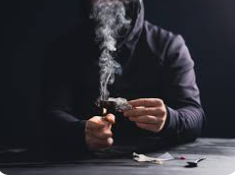 How man, 19, suffered at the hands of his addict father
