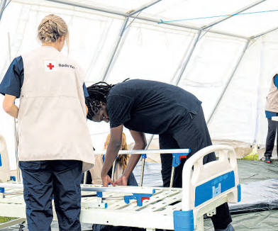 How disaster rescue teams are trained for deployment