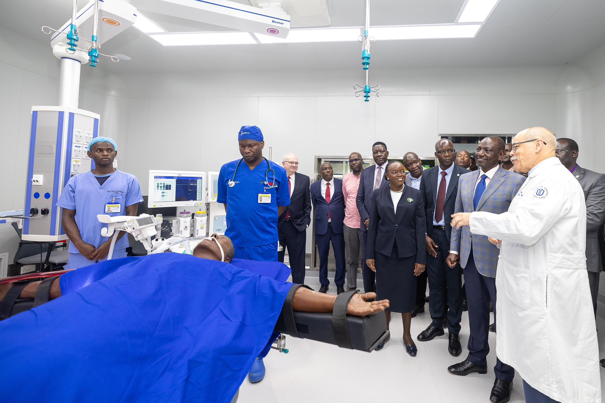 Ruto opens Cardiothoracic Centre at Tenwek Hospital