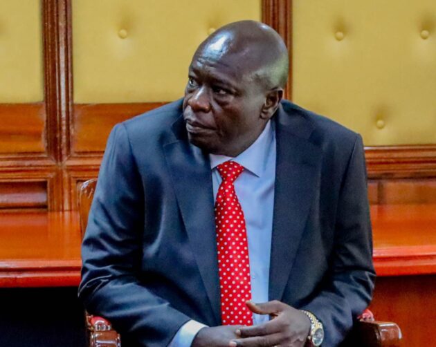 Gachagua protests handling of his case against ouster