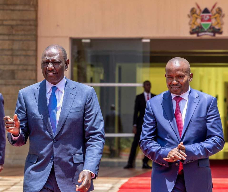 Kithure Kindiki ateuliwa kuchukua nafasi ya Rigathi Gachagua aliyetimuliwa