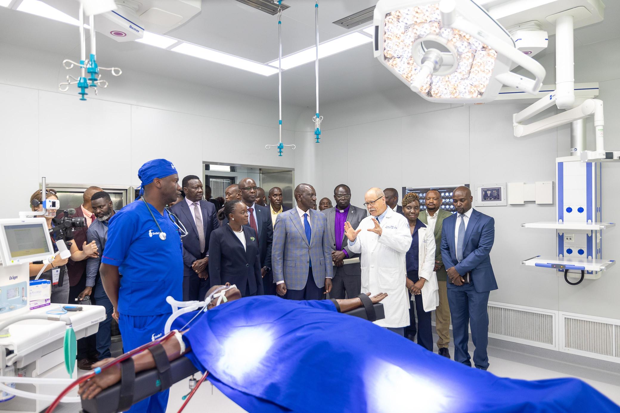 [PHOTOS] Ruto opens Cardiothoracic Centre at Tenwek Hospital