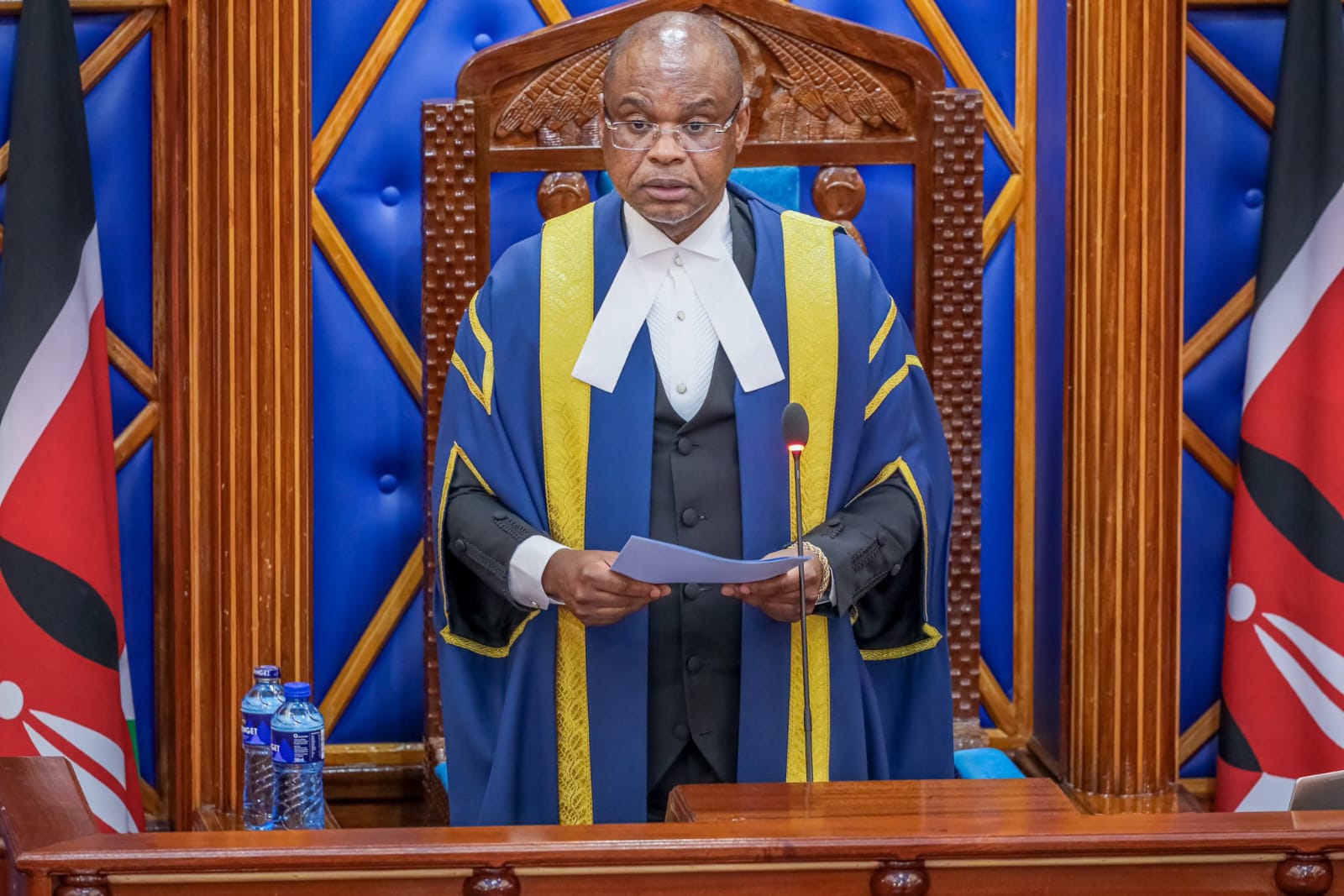Senators to proceed with DP ouster trial in his absence