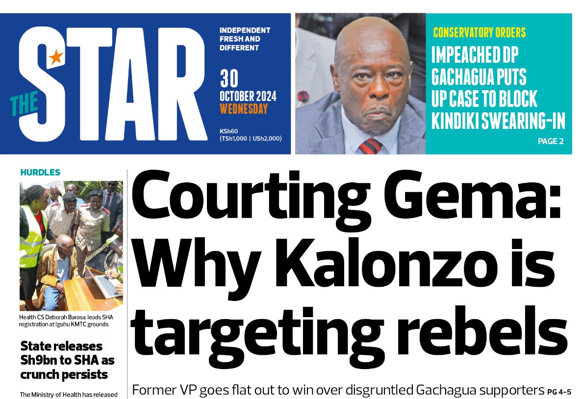 Newsbrief - Courting Gema: Why Kalonzo is targeting rebels