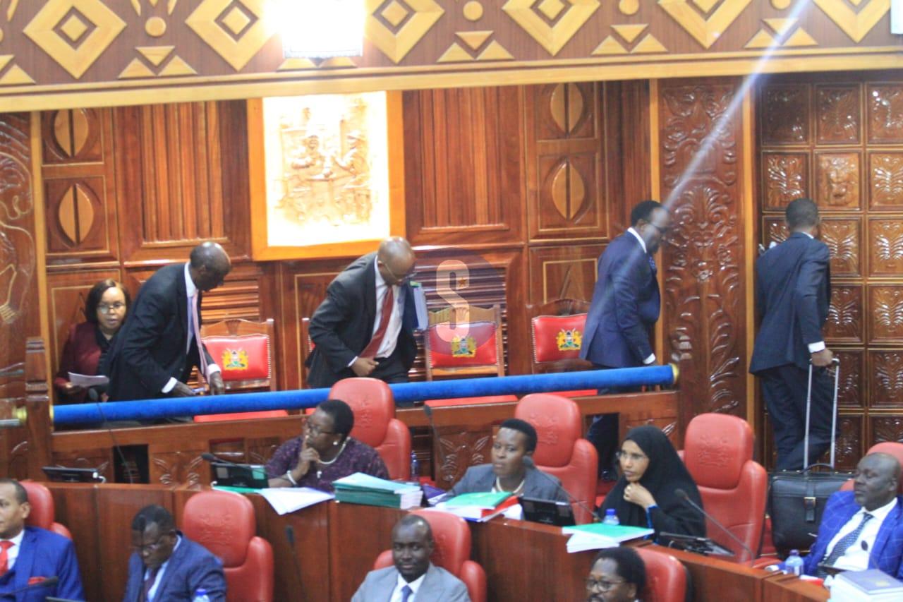 DP's legal team walk out of Senate ouster trial
