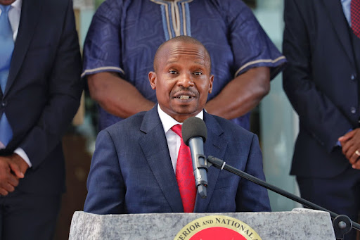 CS Kindiki declares 12 locations in Tana River disturbed areas