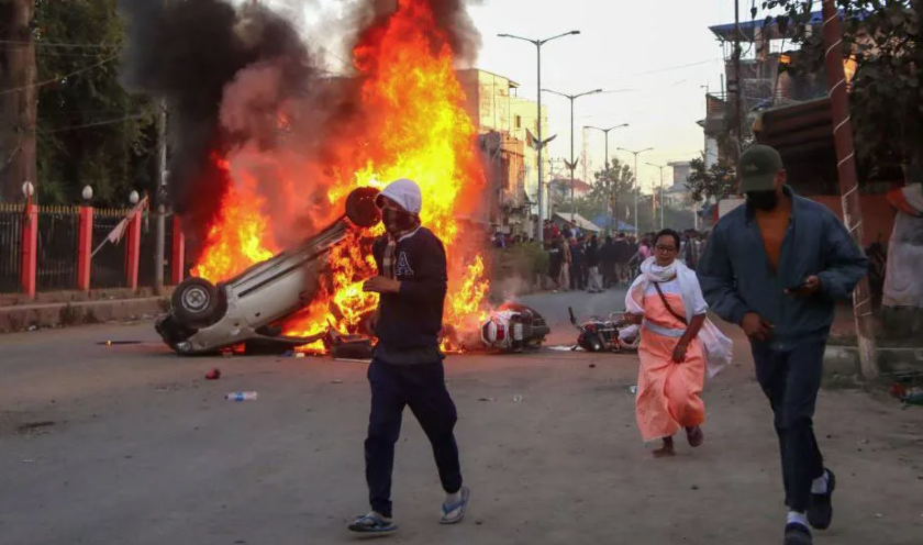Fresh ethnic clashes in India's Manipur after six bodies found
