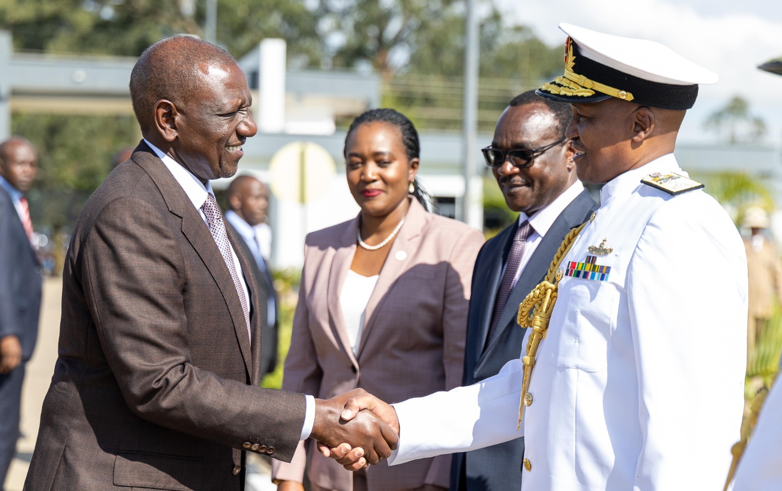 [PHOTOS] Ruto graces Defence University graduation