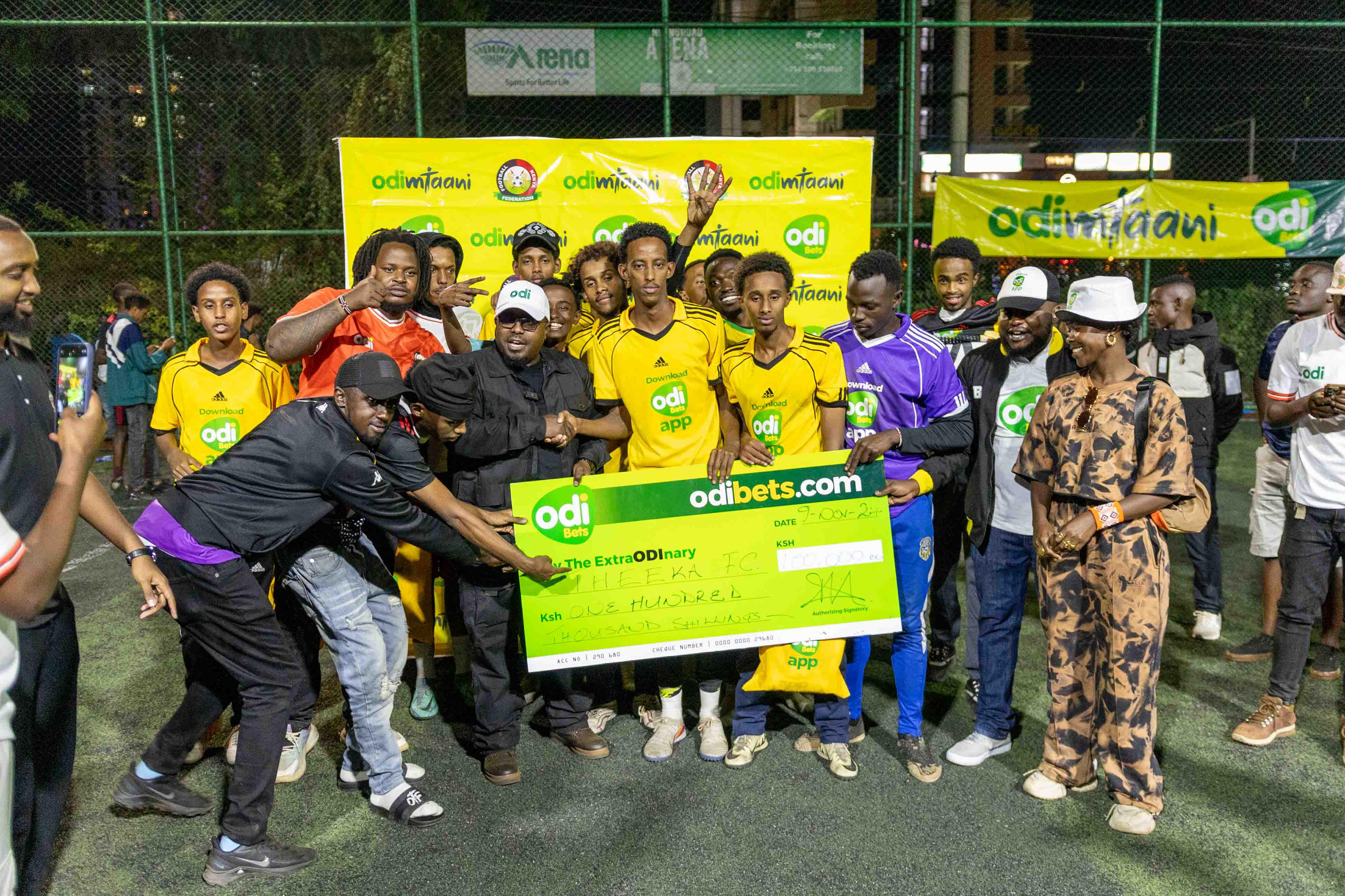 Theeka FC wins 16th edition of KOX 5 aside tournament