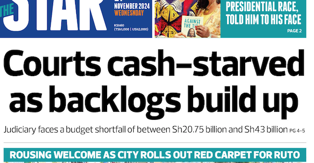 News Brief: Courts cash-starved as backlogs build up