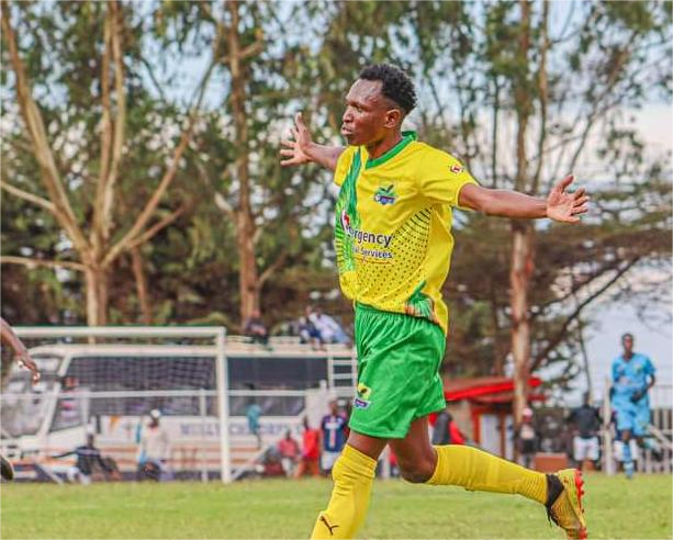 Ian Motanda of Darajani Gogo celebrates