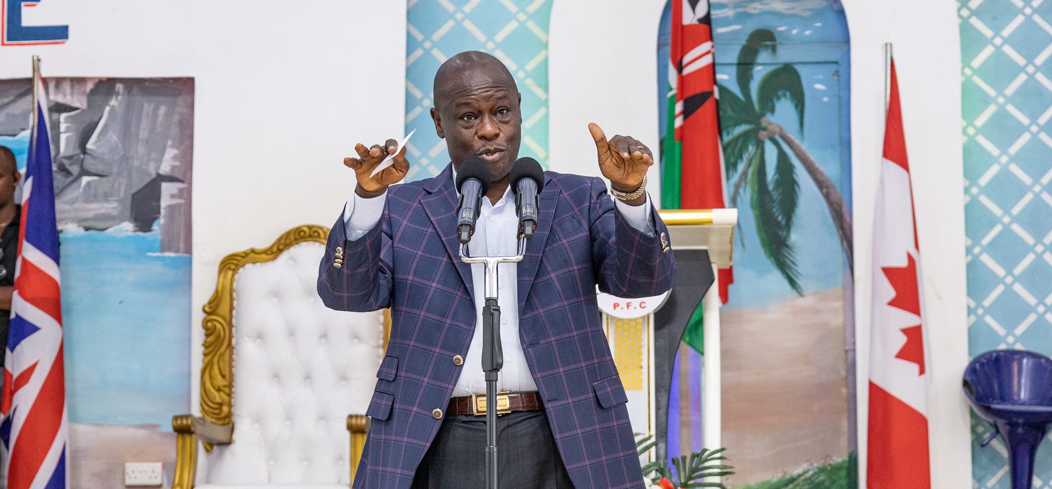 “Mimi sina stress, ninaangalia TV na kusikiliza redio kama Uhuru Kenyatta” – Rigathi Gachagua