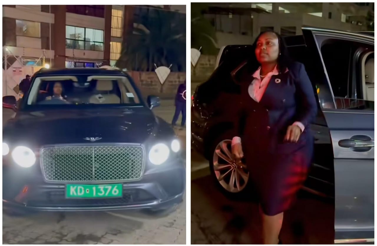 Hisia mseto huku mwanasiasa Millicent Omanga akinunua gari jipya la Bently baada ya kupewa kazi serikalini
