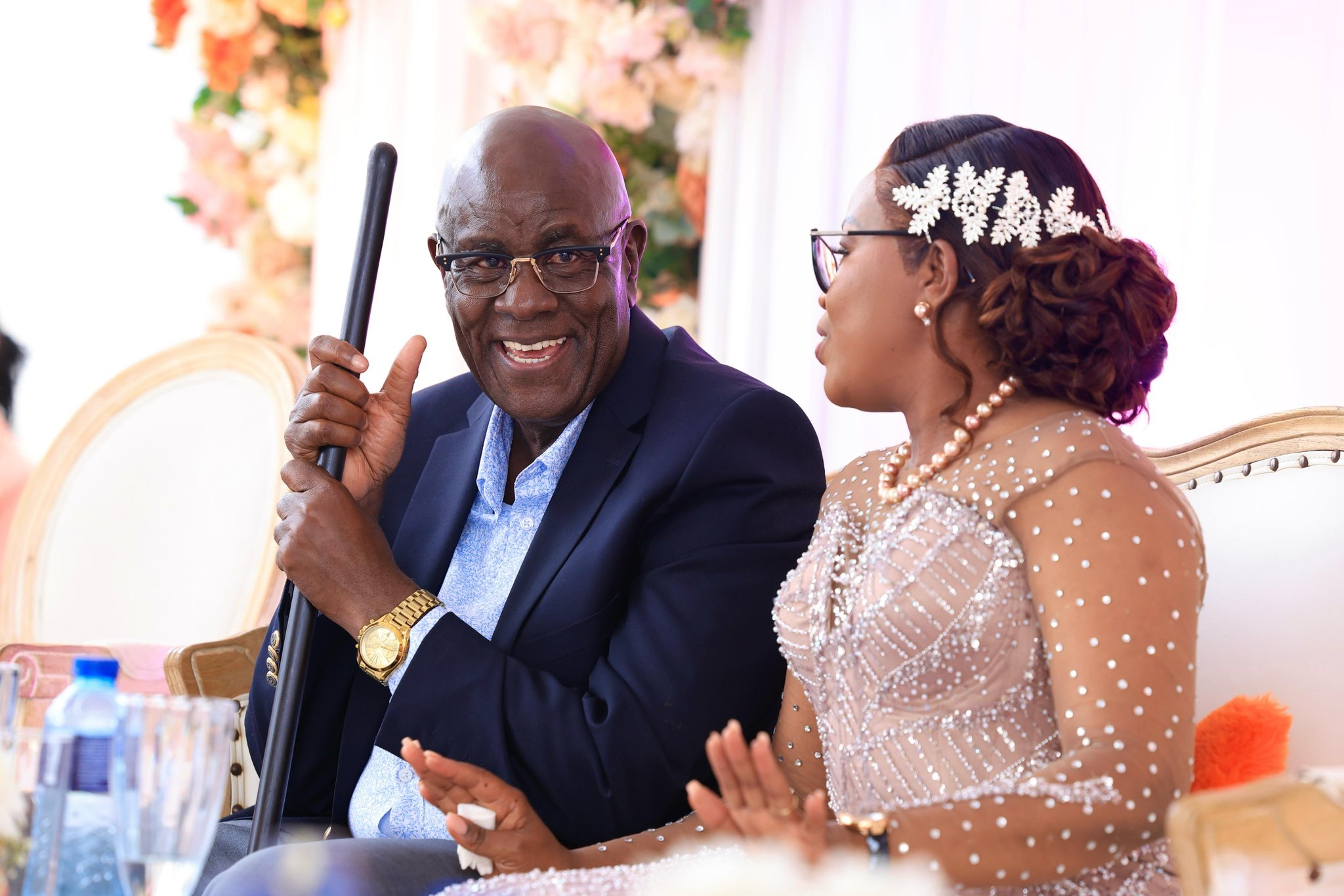 [PHOTOS] Pomp, colour at Justice Muchelule's traditional wedding
