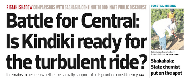 Battle for Central: Is Kindiki ready for the storm?