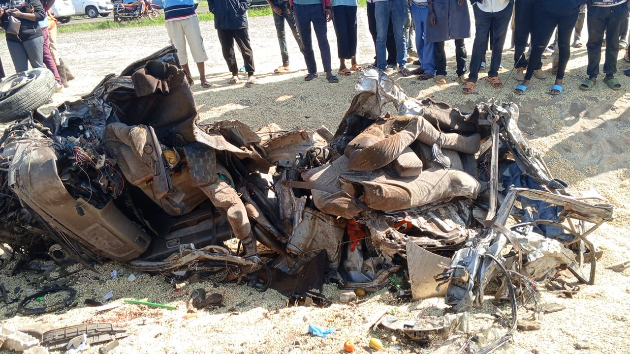 Watu 5 wafariki katika ajali mbaya Kirinyaga