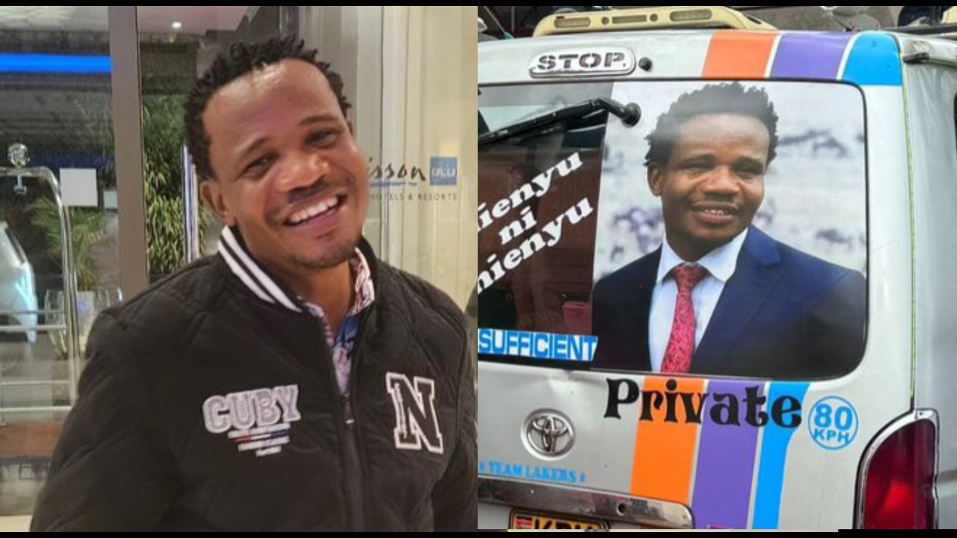Salasya afurahi kuona picha yake kwenye gari Murang’a licha ya yeye kutoka Magharibi