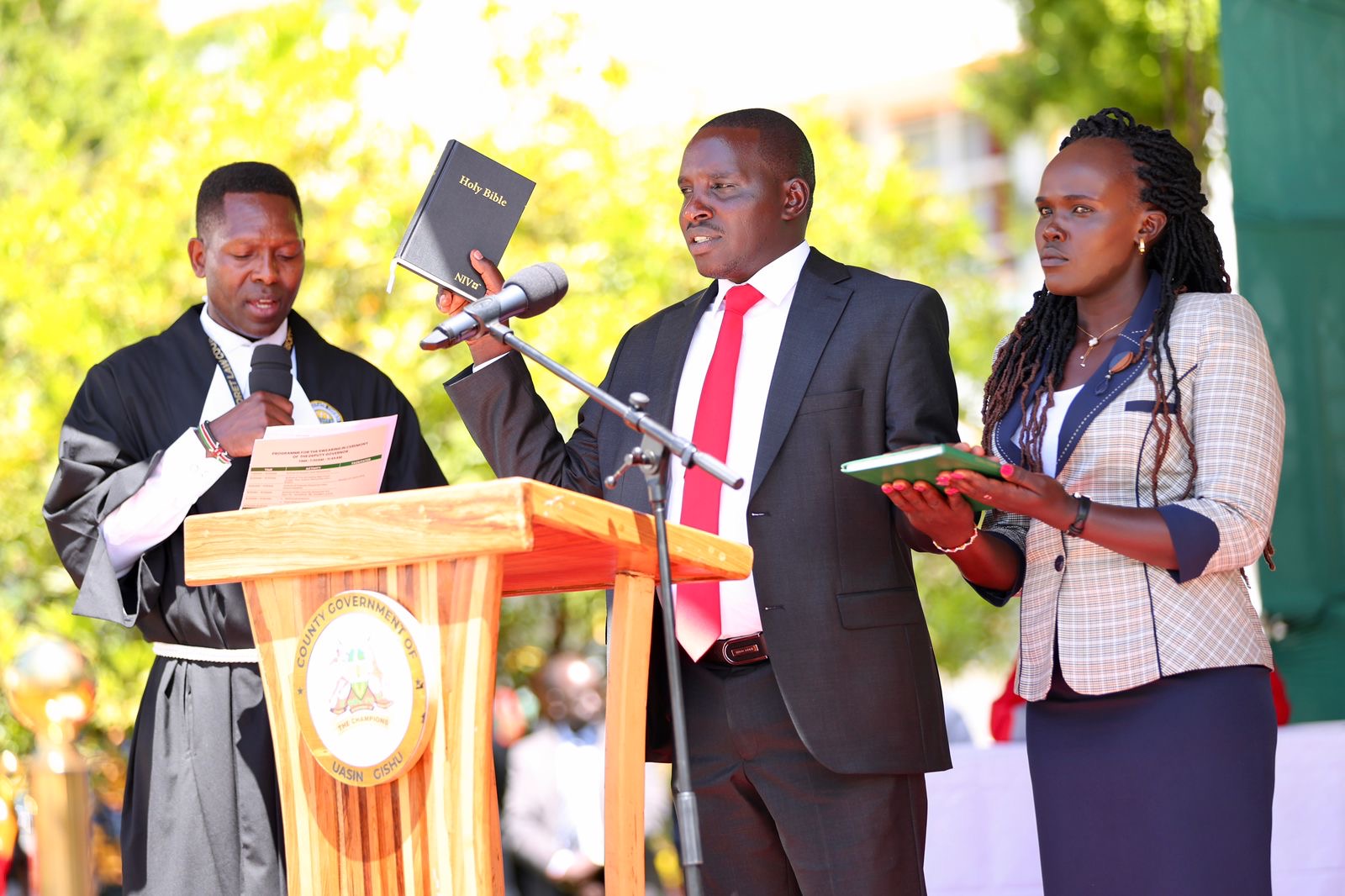 New Uasin Gishu Deputy Governor Kapkea sworn in