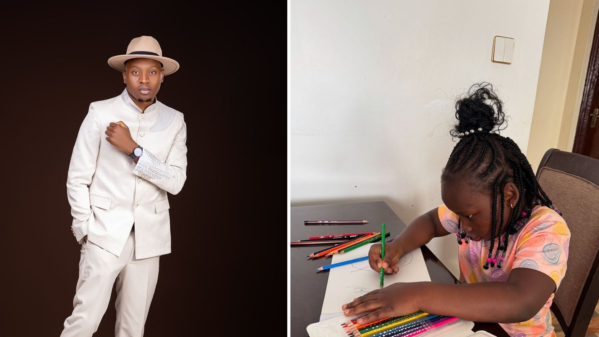 Jamani msiniroge, Nitaachia nani Mtoto: Baba Talisha breaks down emotionally.
