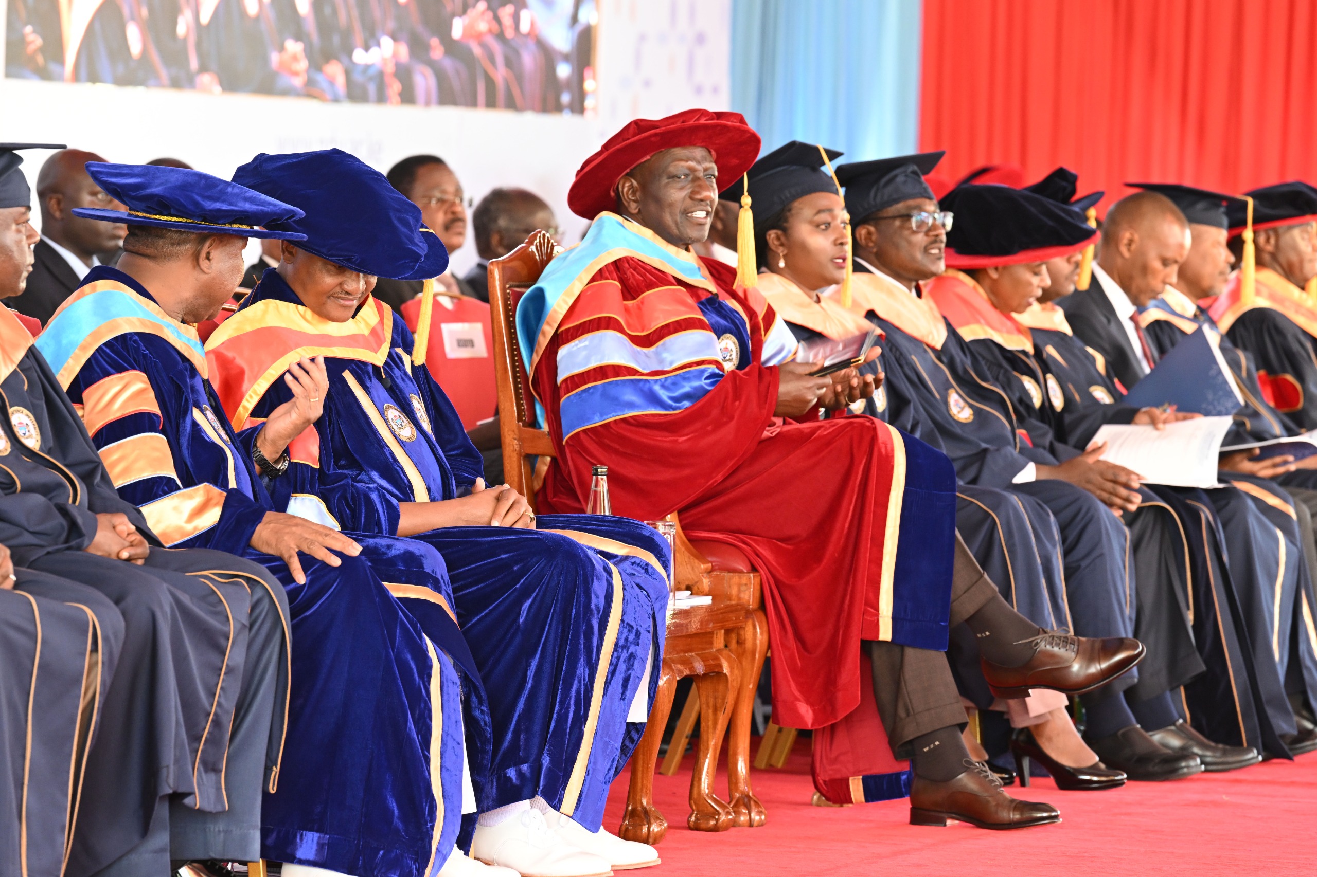 Ruto urges NDU to spearhead security innovation, research