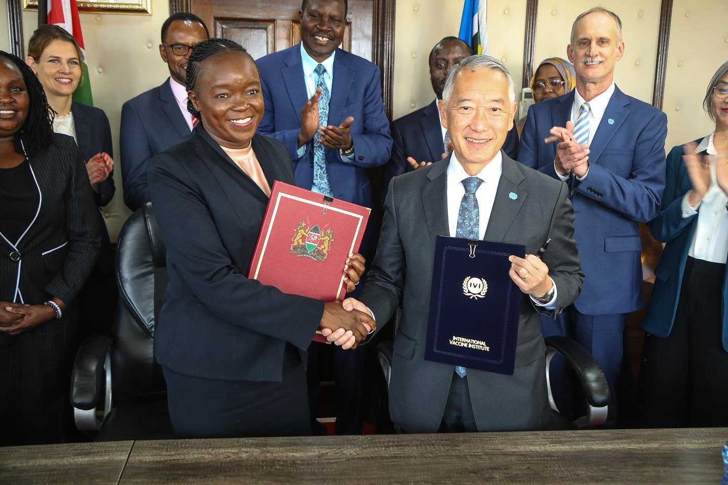 Kenya, IVI sign deal to set up country and AVEC Africa project office
