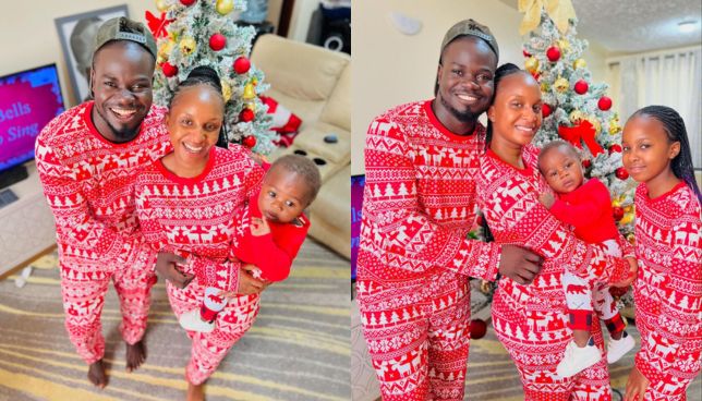 The Mulamwahs Stuns In Matching Christmas Pajamas