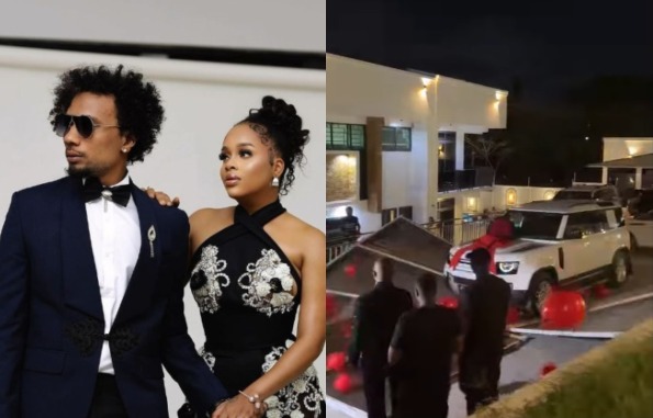 Billnas gifts Nandy with a brand new car, iPhone 16 on her birthday