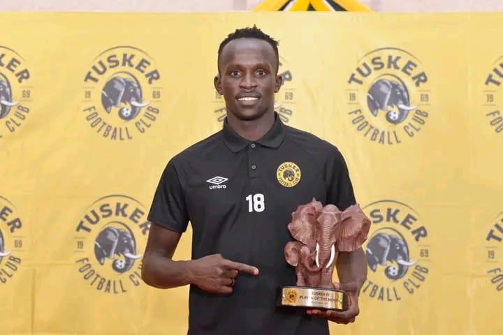 Tusker yamtuza Ogam kwa uchezaji wake bora