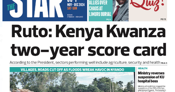 News Brief: Ruto: Kenya Kwanza 2-year score card