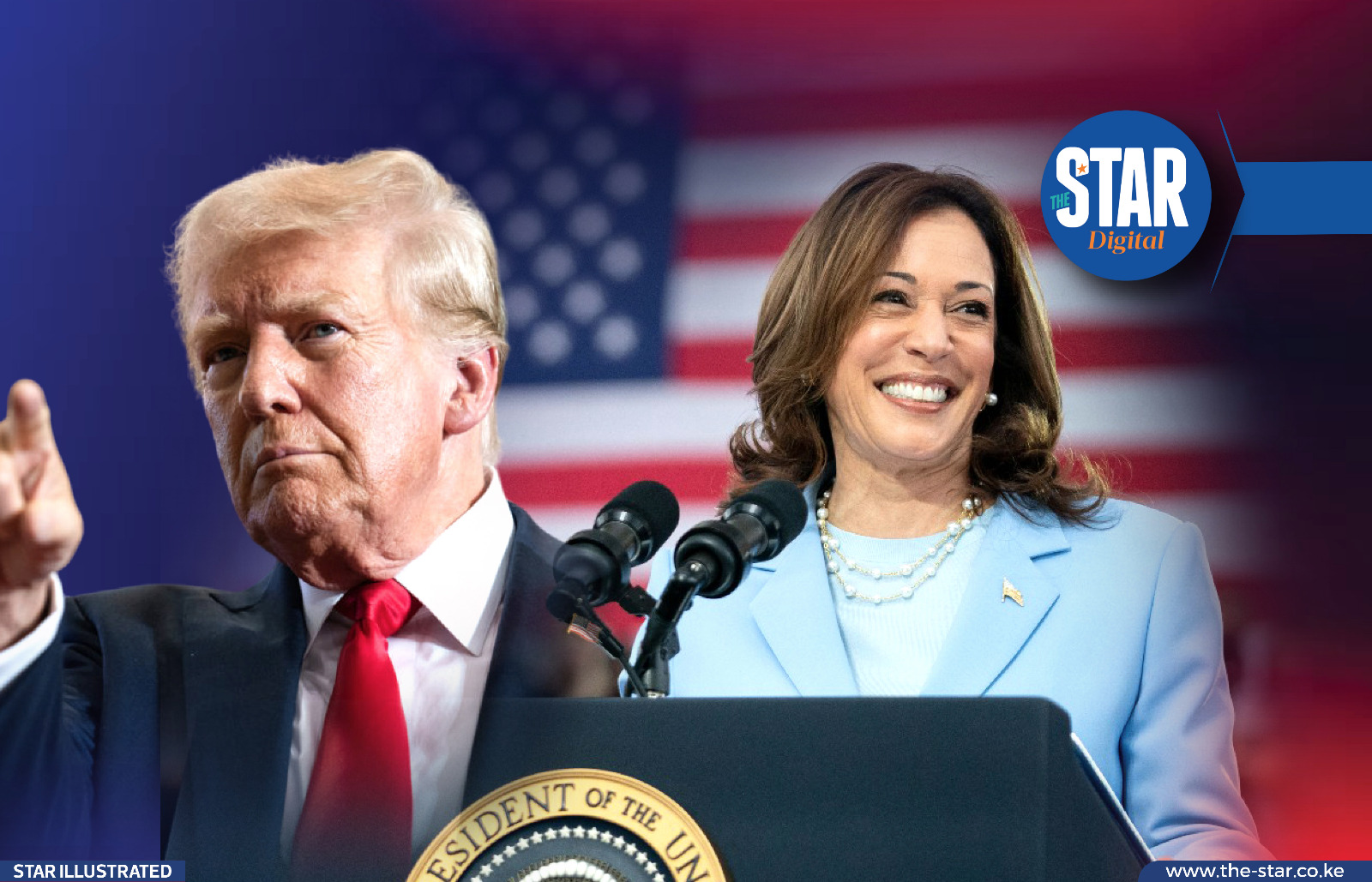 Issues influencing voting in US presidential election race