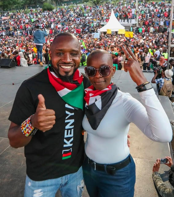 Boniface Mwangi's Hearty Birthday Tribute to Wife