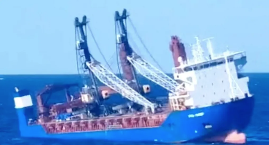 Russian ship under US sanctions sinks after engine room blast