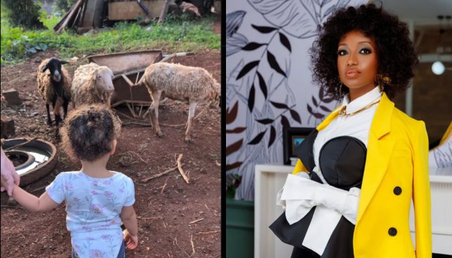 Anita Nderu's daughter experiences culture shock after spending holidays in the village