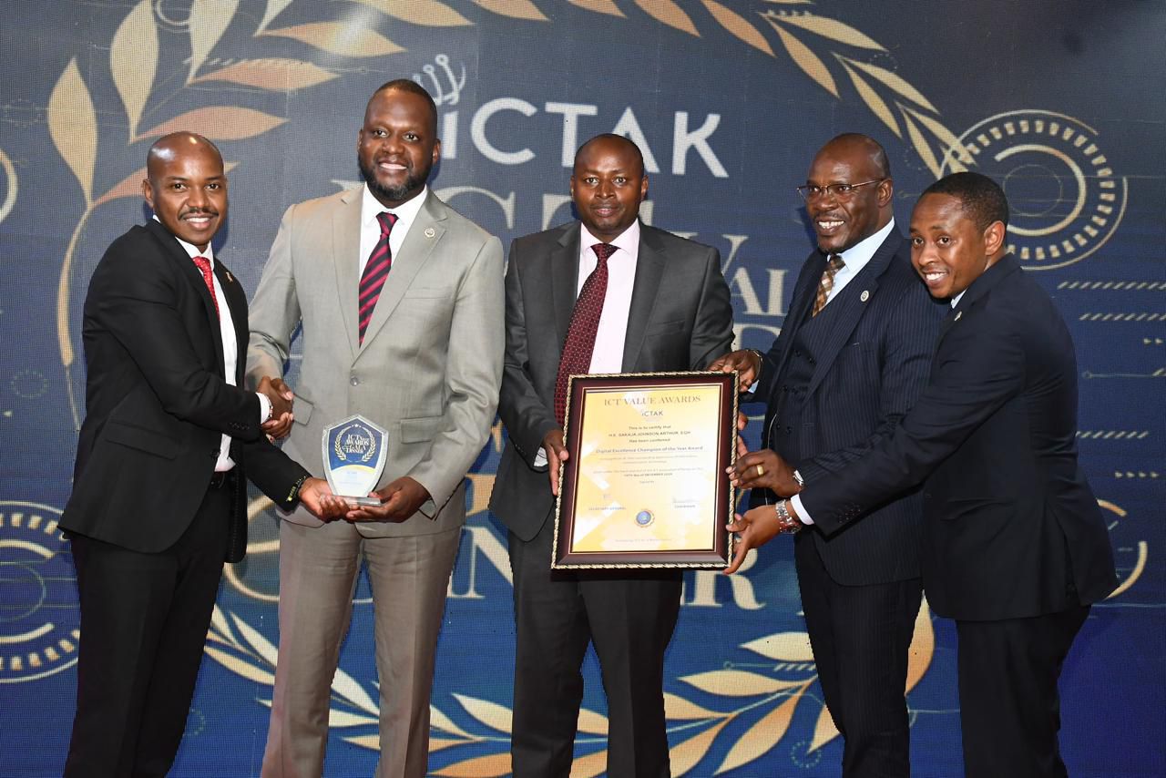 Sakaja honoured as digital excellence champion