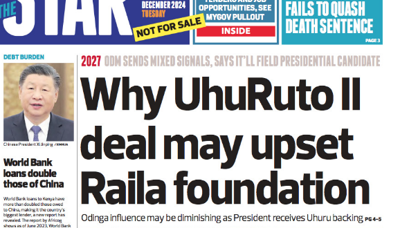 Why UhuRuto II deal may upset Raila foundation
