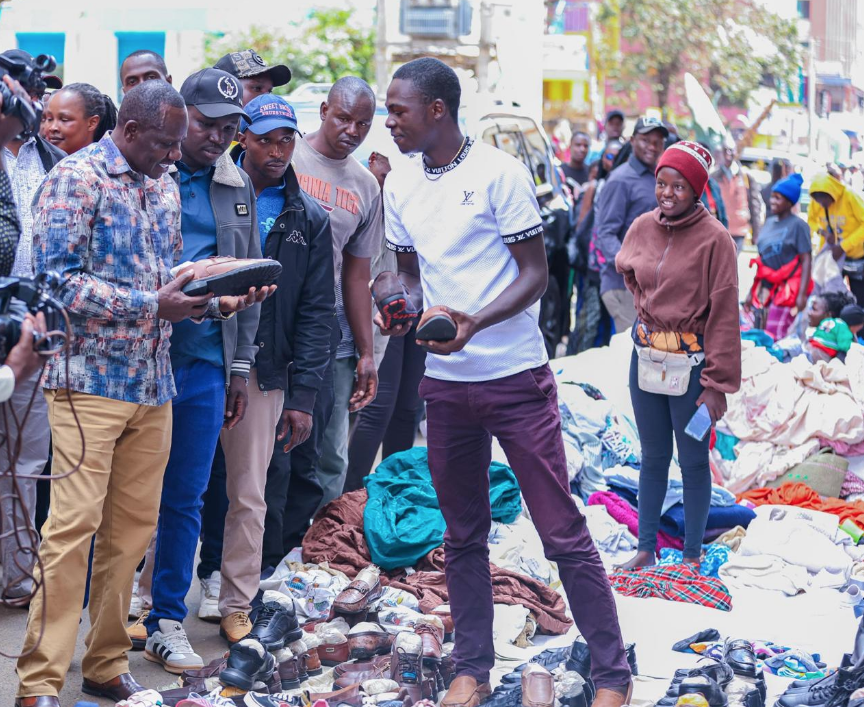 Governor Bii allows hawkers into Eldoret streets