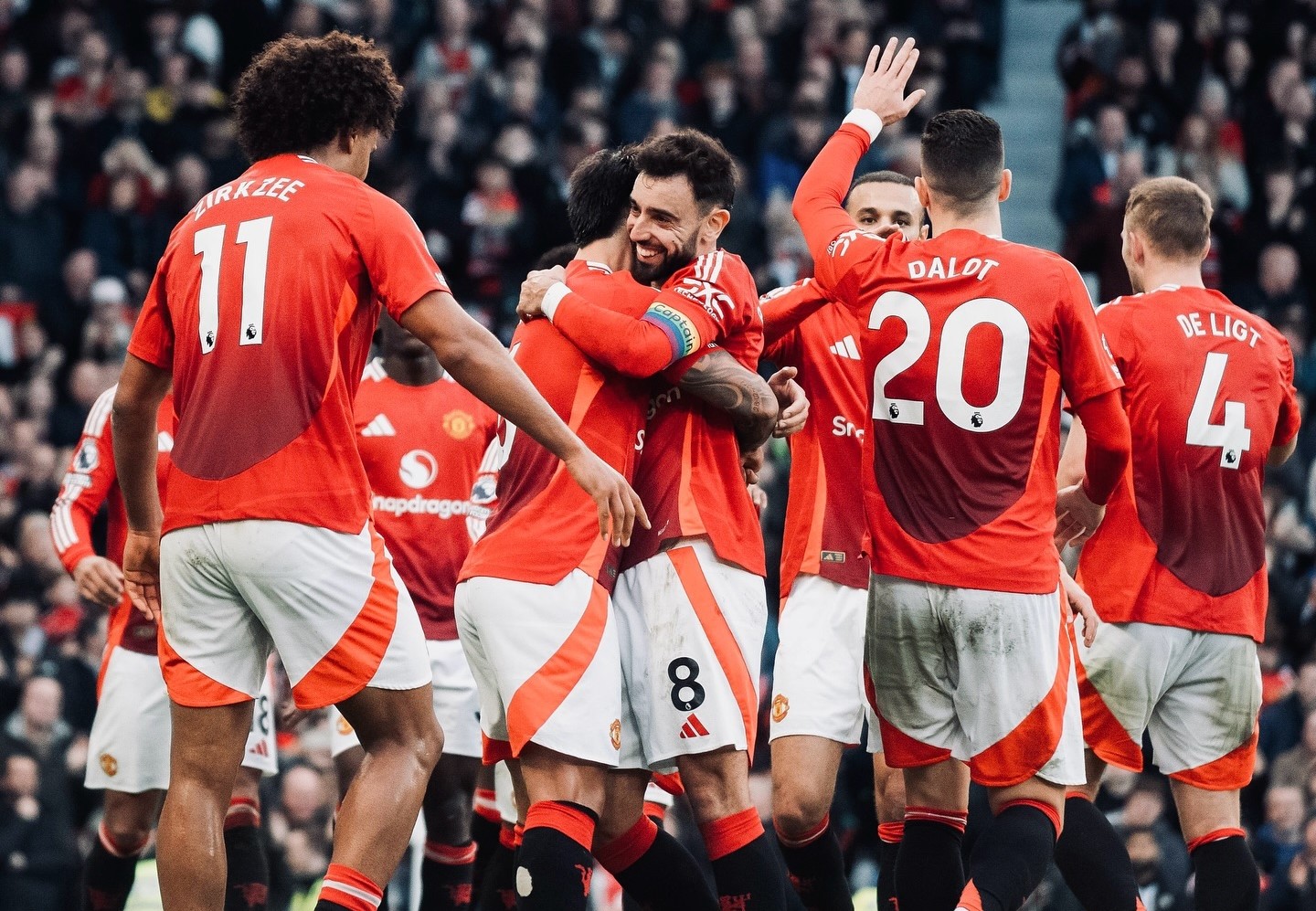 Man Utd wamefunga mabao 4 katika mechi moja kwa mara ya kwanza baada ya miezi 6