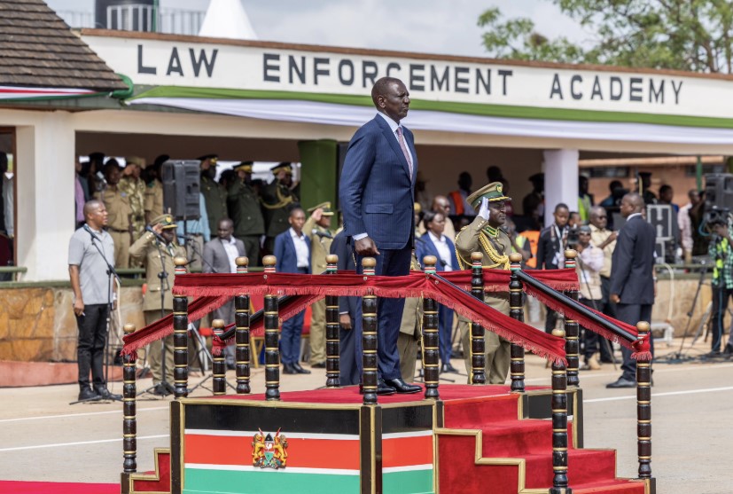 PHOTOS: Key scenes from KWS pass-out ceremony