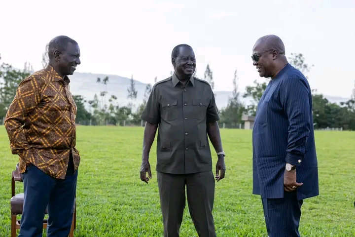 Rais wa Ghana Mahama aunga mkono azma ya Raila kuwa mwenyekiti wa AU