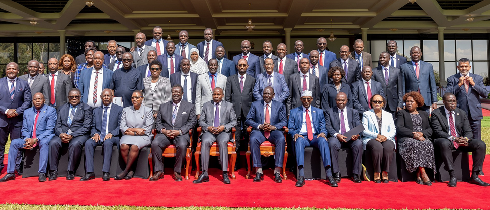 Over 10 functions in national, county government delineated